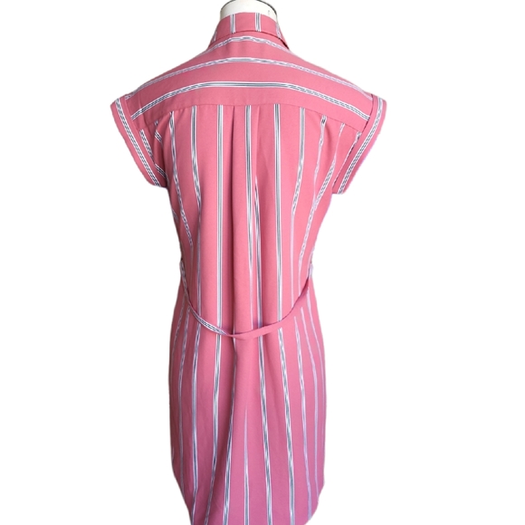 NWOT Express Striped Shirt Style Dress Size XS - Picture 2 of 6